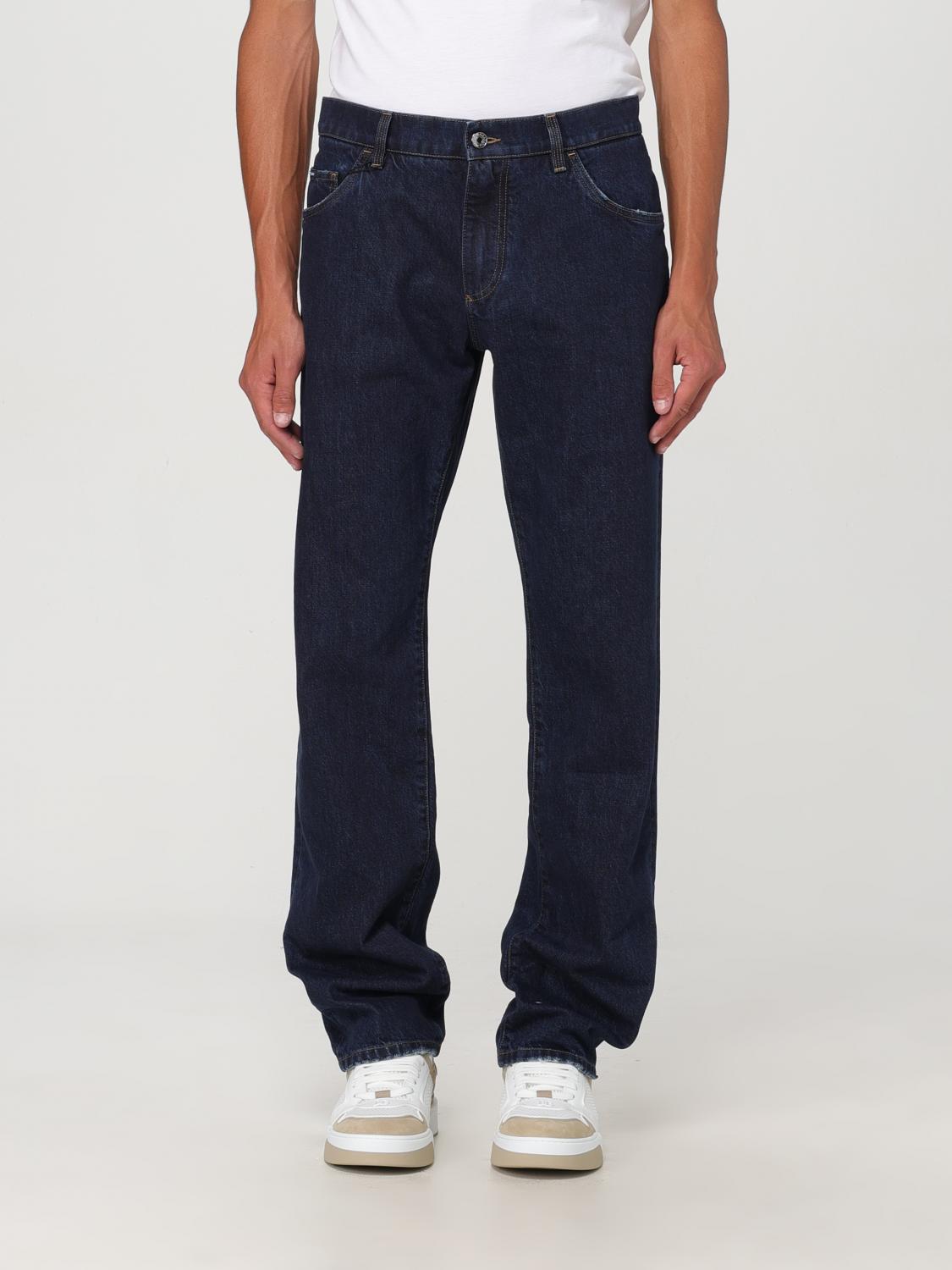 Shop Dolce & Gabbana Jeans  Men Color Blue In 蓝色