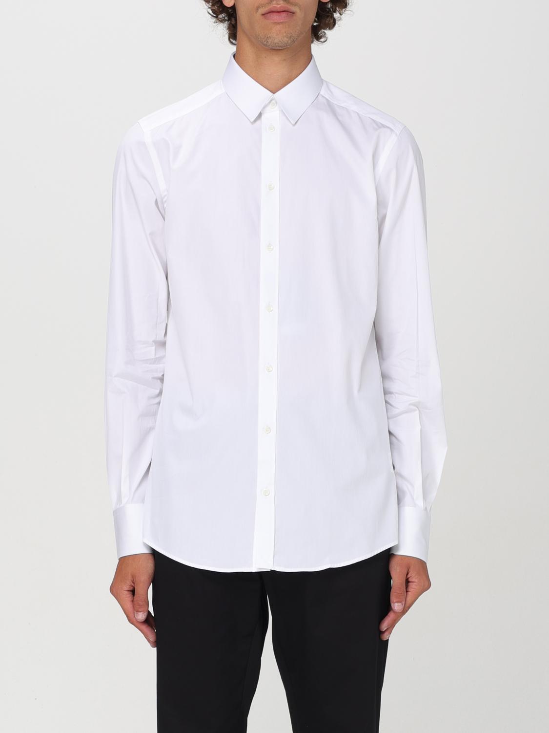 Shop Dolce & Gabbana Shirt  Men Color White In 白色