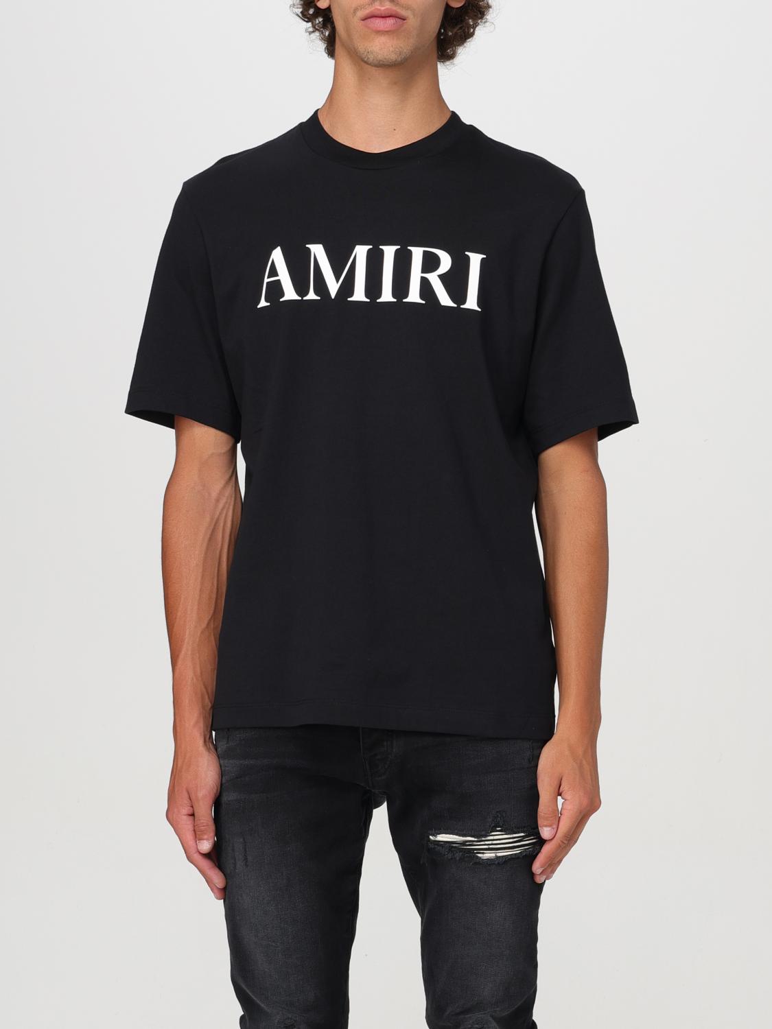 Shop Amiri T-shirt  Men Color Black In 黑色