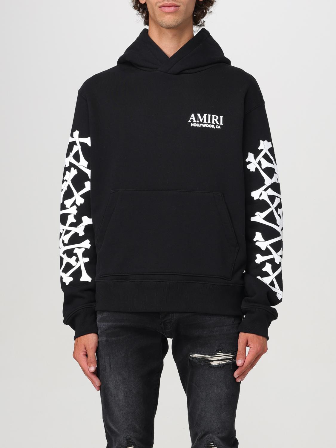 Shop Amiri Sweatshirt  Men Color Black In 黑色