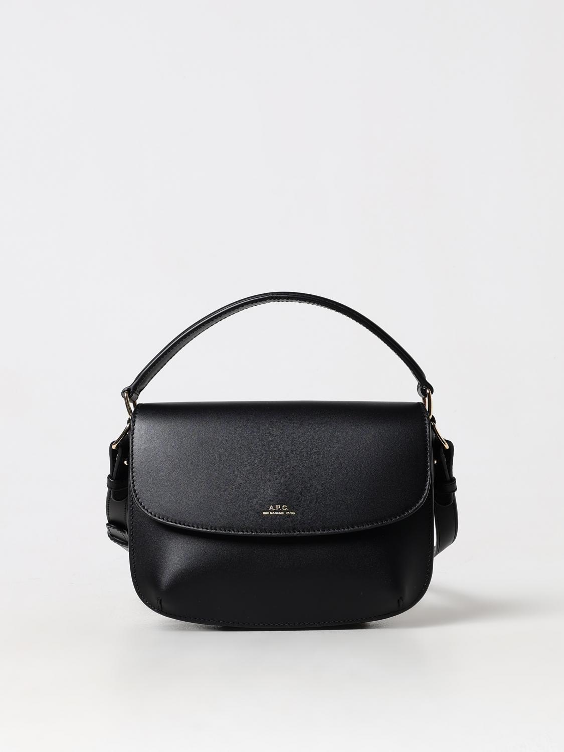 Shop Apc Crossbody Bags A.p.c. Woman Color Black