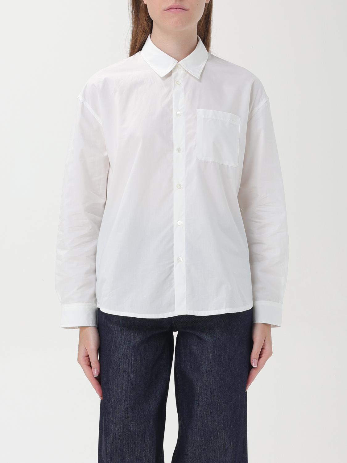 Shop Apc Shirt A.p.c. Woman Color White