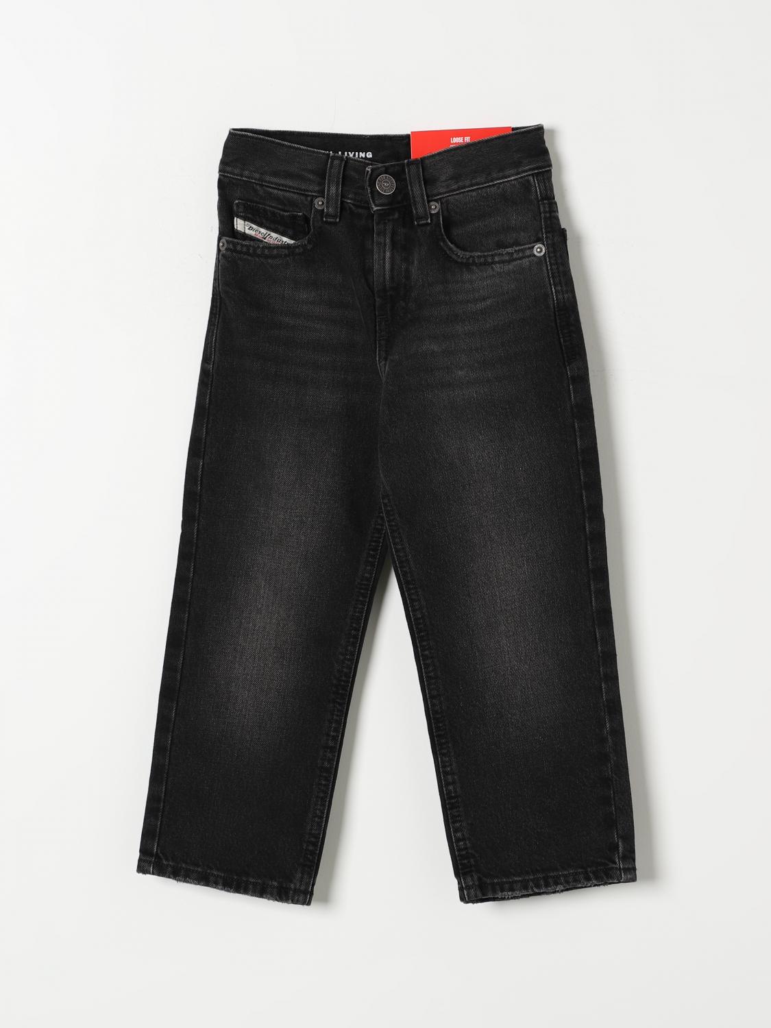 Shop Diesel Jeans  Kids Color Black In Schwarz