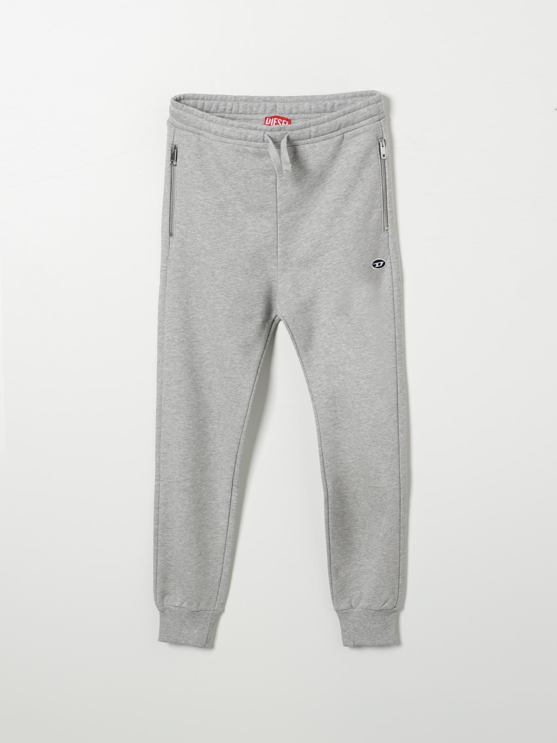 Diesel Pants  Kids Color Grey In Grau