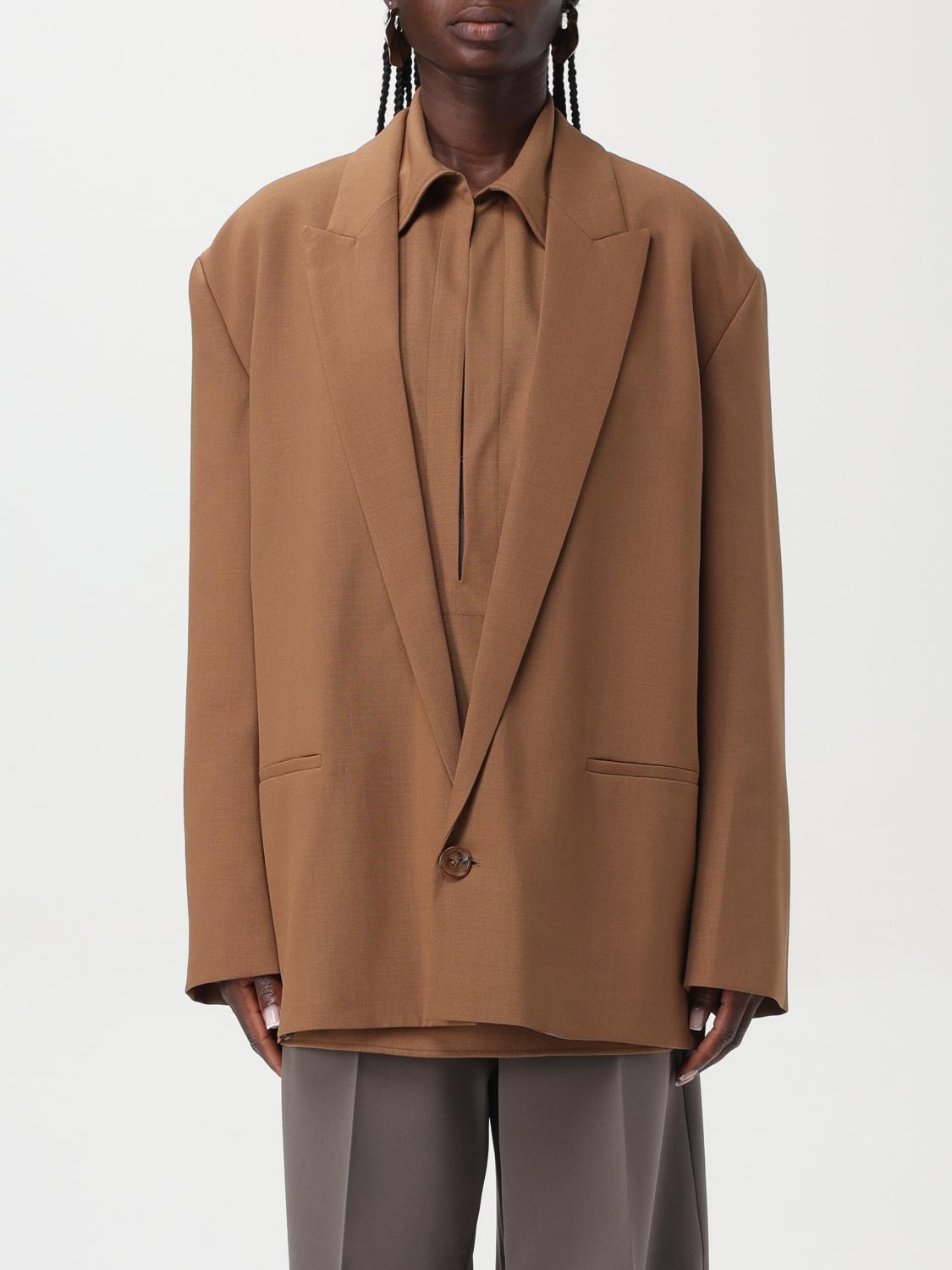 Shop Philosophy Di Lorenzo Serafini Blazer  Woman Color Brown