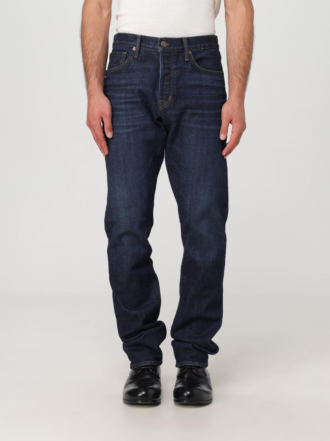 Shop Tom Ford Jeans  Men Color Denim