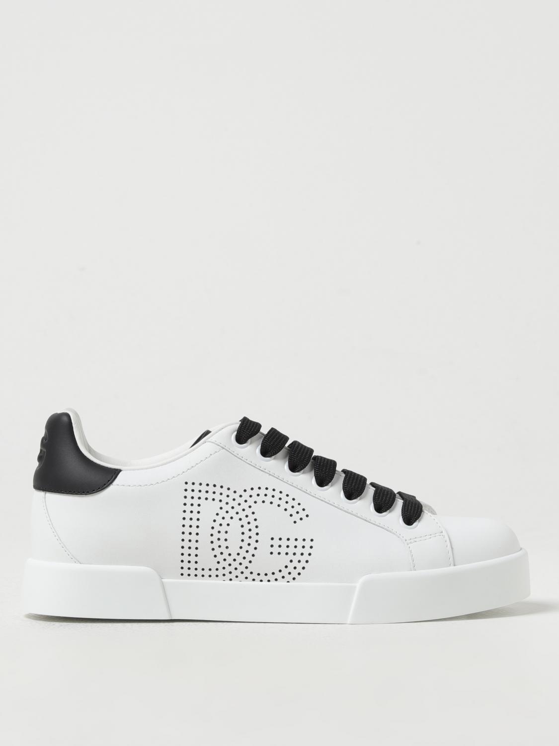 Shop Dolce & Gabbana Sneakers  Woman Color White In Weiss