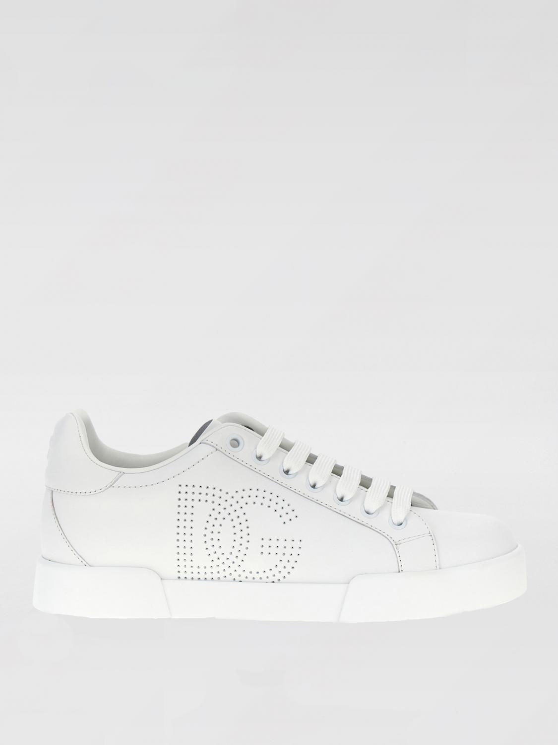 Shop Dolce & Gabbana Sneakers  Woman Color White 1 In Weiss 1