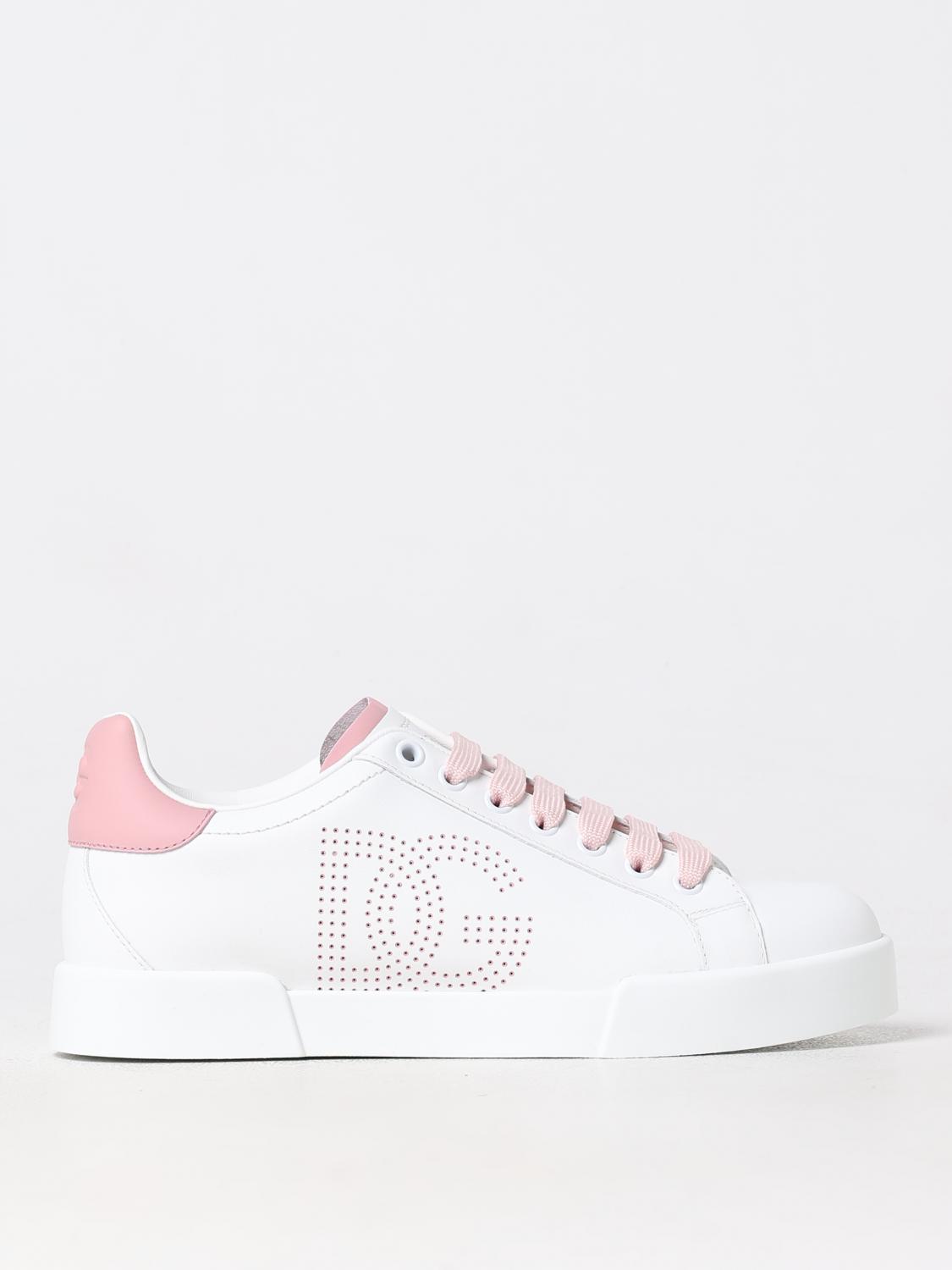 Shop Dolce & Gabbana Sneakers  Woman Color White 2 In Weiss 2