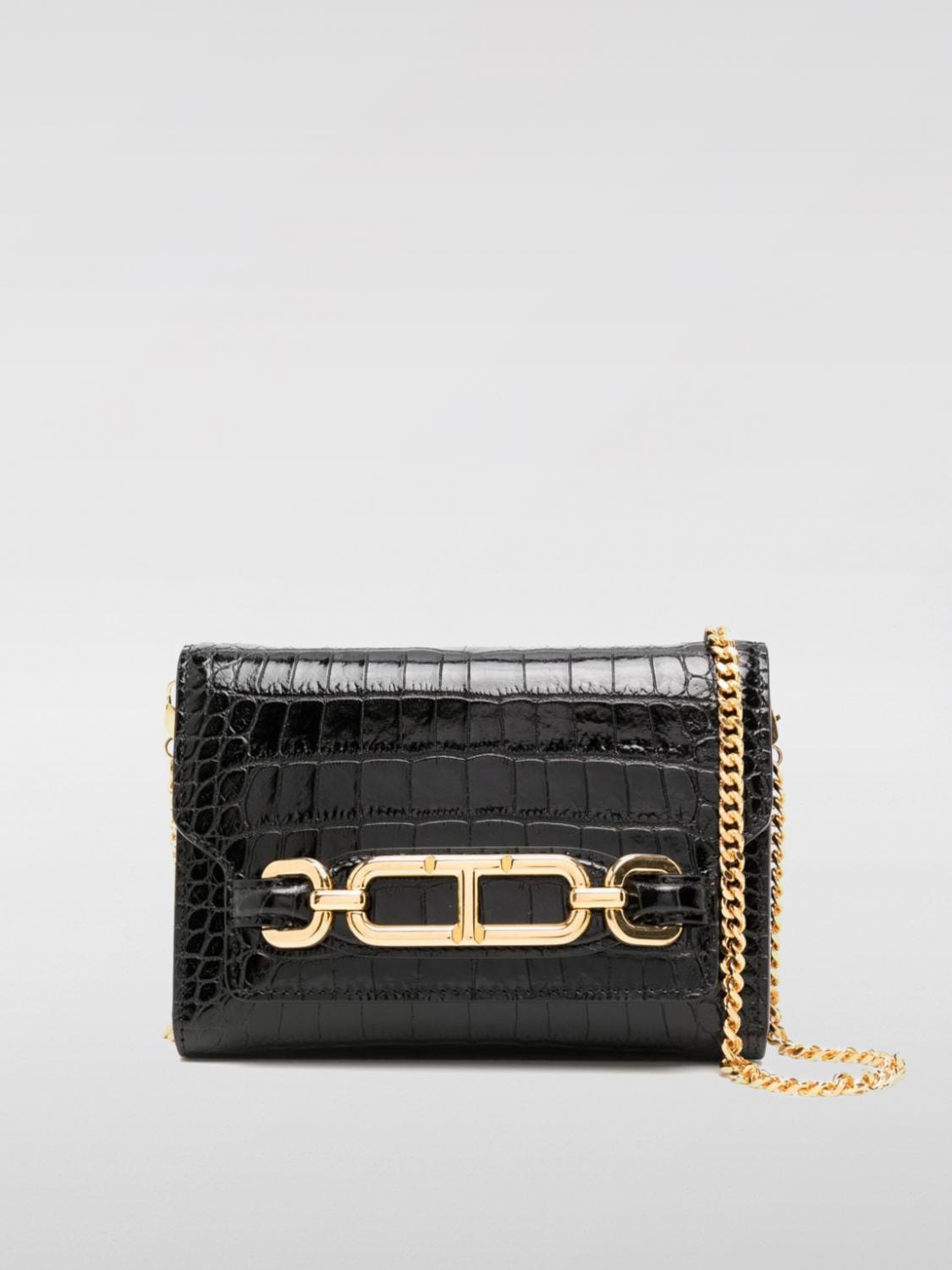 Shop Tom Ford Crossbody Bags  Woman Color Black