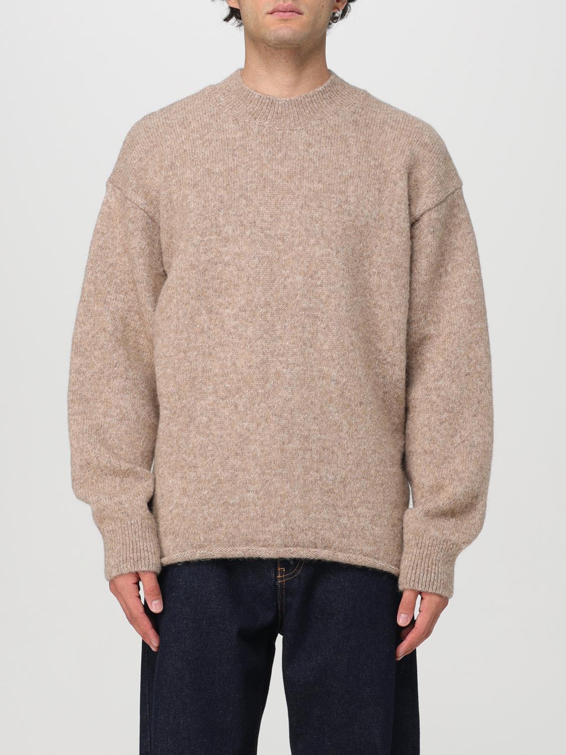 Shop Jacquemus Sweater  Men Color Sand