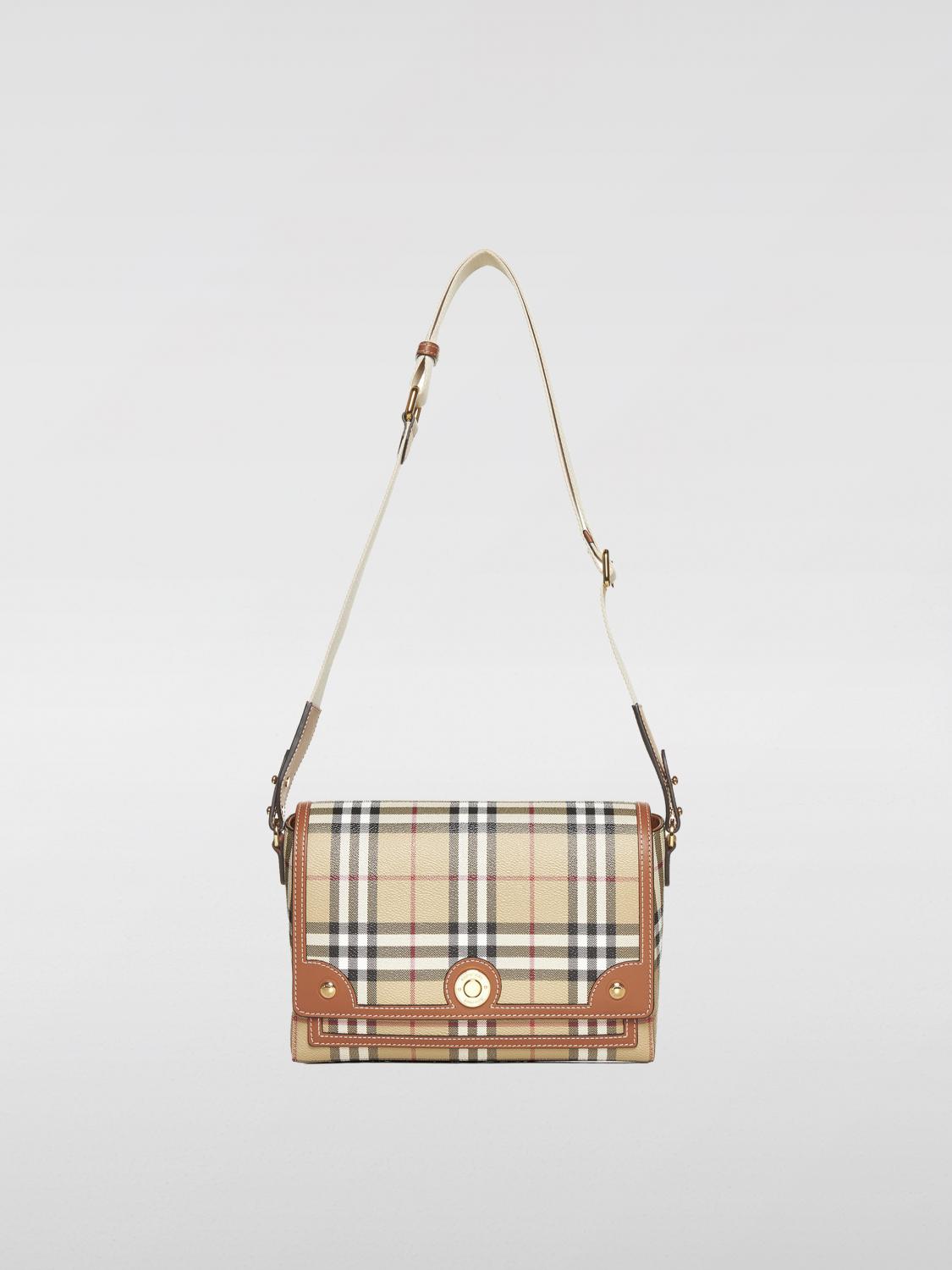 Shop Burberry Shoulder Bag  Woman Color Brown