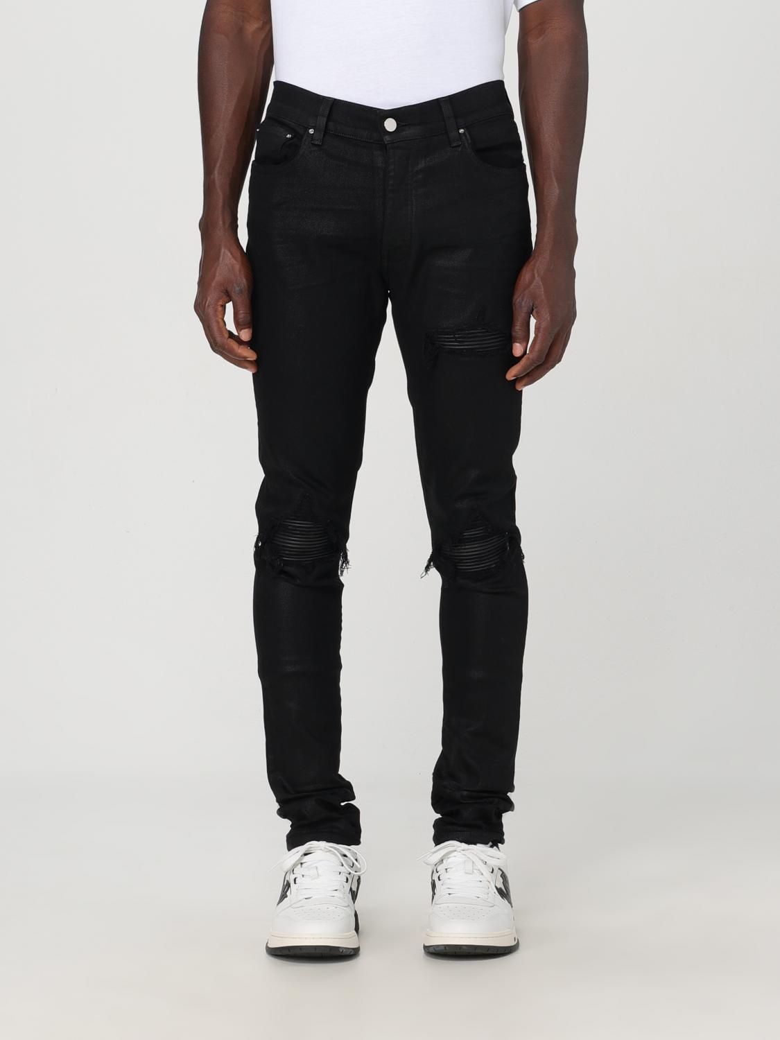 Shop Amiri Jeans  Men Color Black