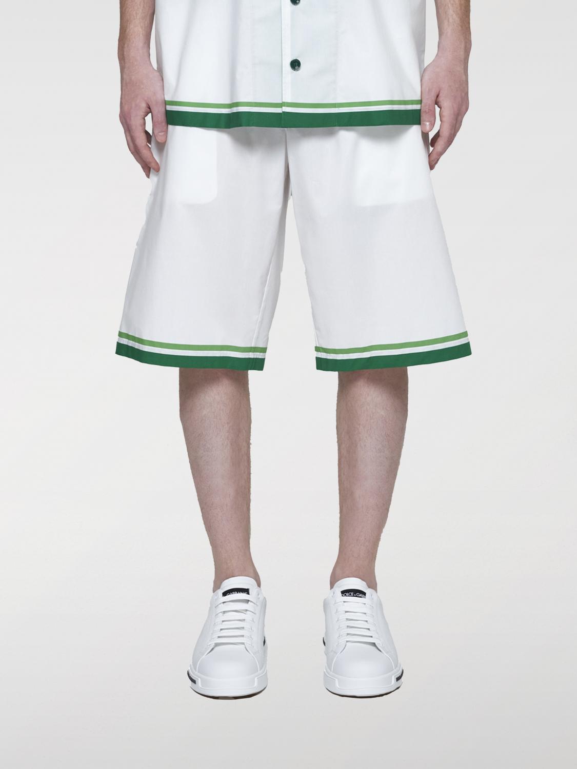 Shop Dolce & Gabbana Short  Men Color Green In Grün