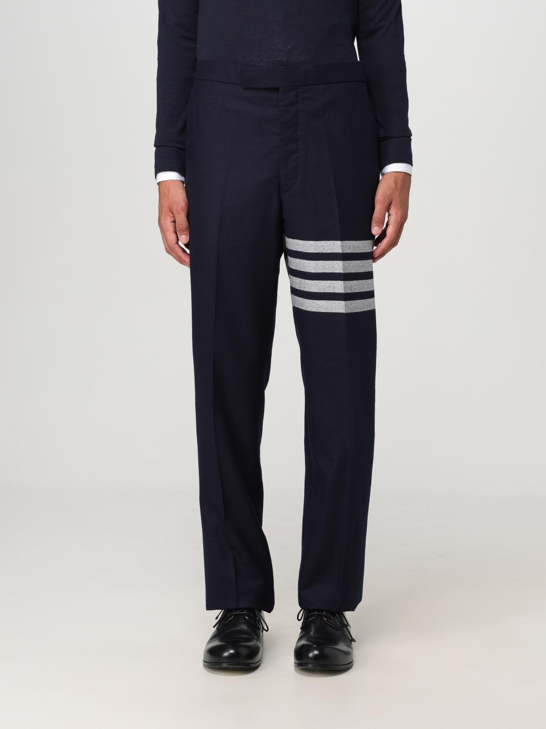 Shop Thom Browne Pants  Men Color Navy