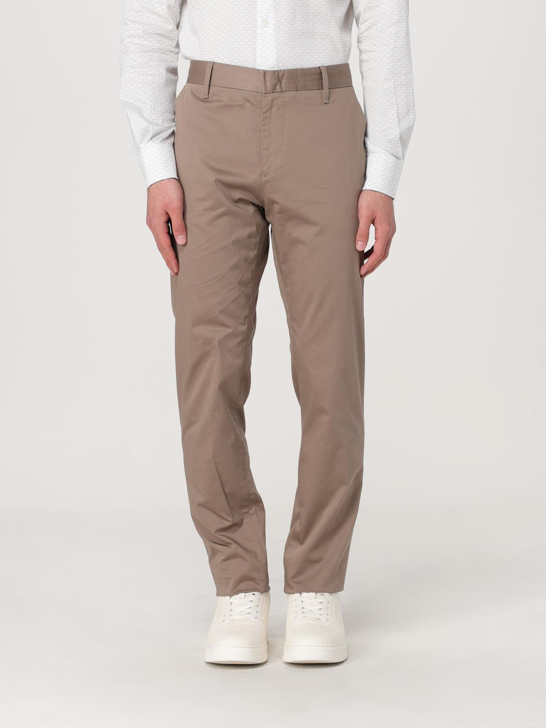 Pants EMPORIO ARMANI Men color Mud
