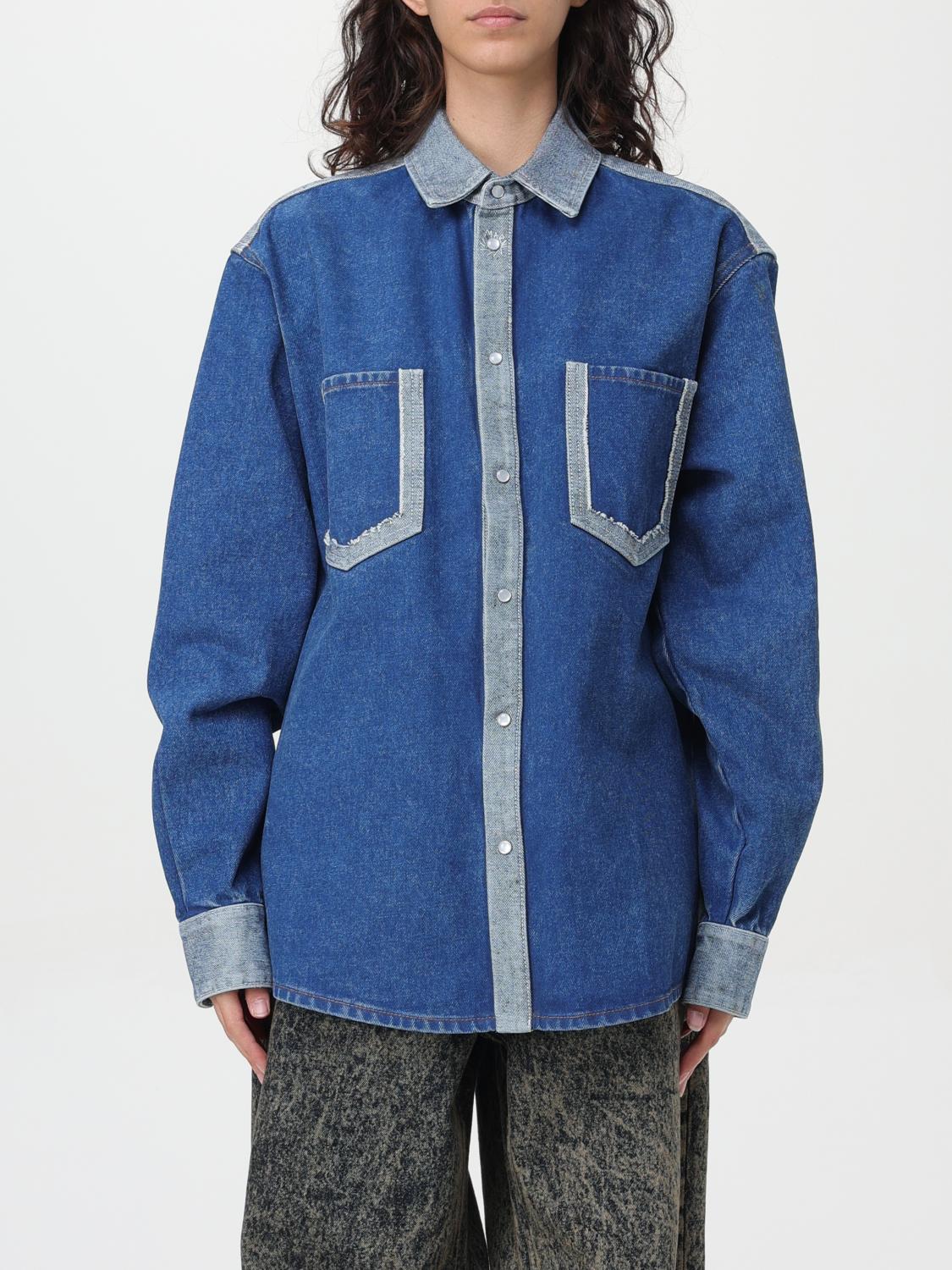 Shop Marni Shirt  Woman Color Blue