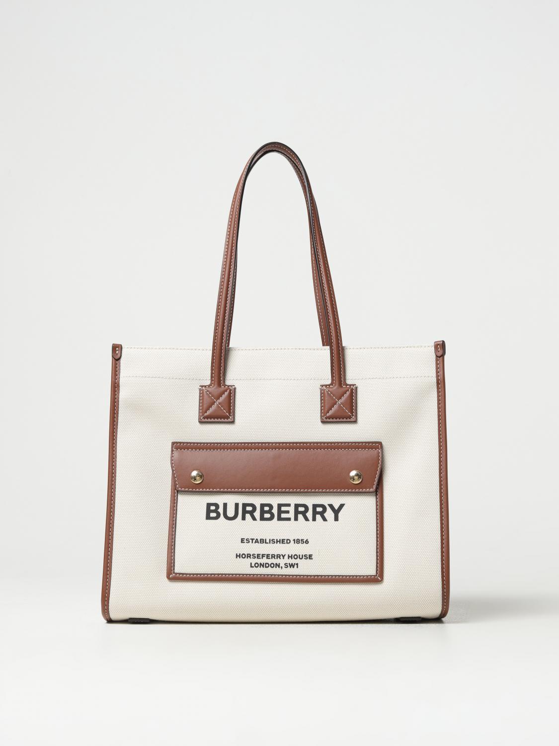 BURBERRY SHOULDER BAG BURBERRY WOMAN COLOR NATURAL F77972067