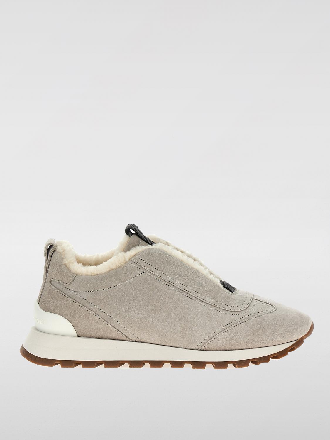 Shop Brunello Cucinelli Sneakers  Woman Color Multicolor In 印花/多色