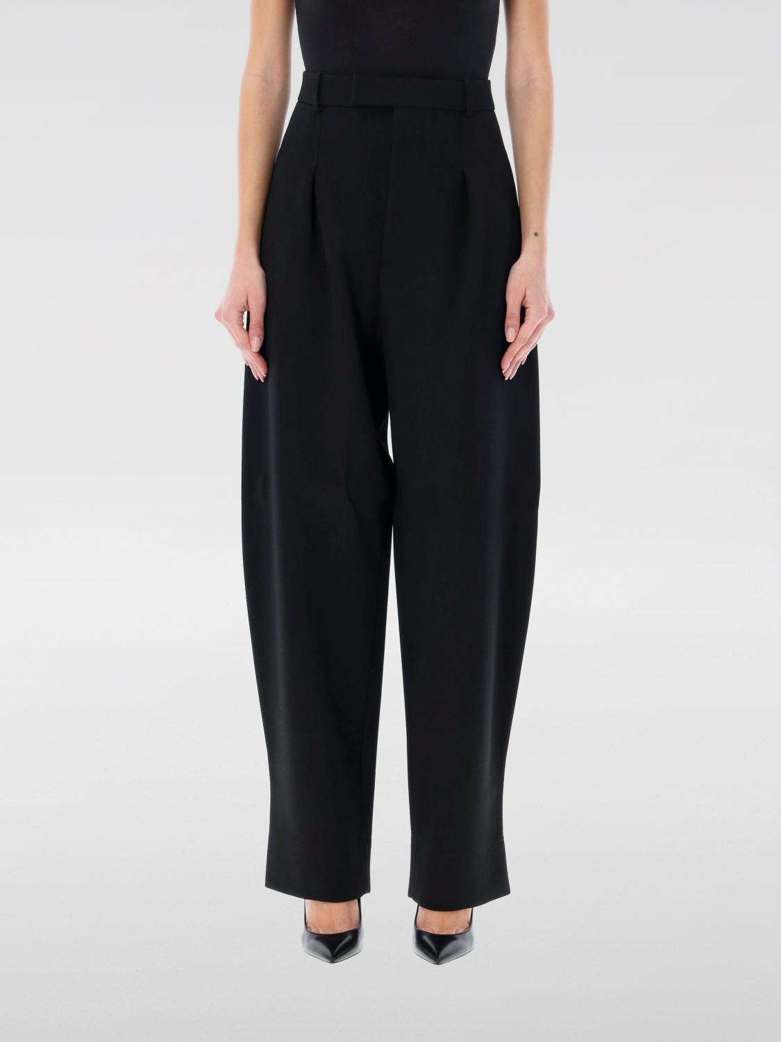 Shop Wardrobe.nyc Pants Wardrobe. Nyc Woman Color Black