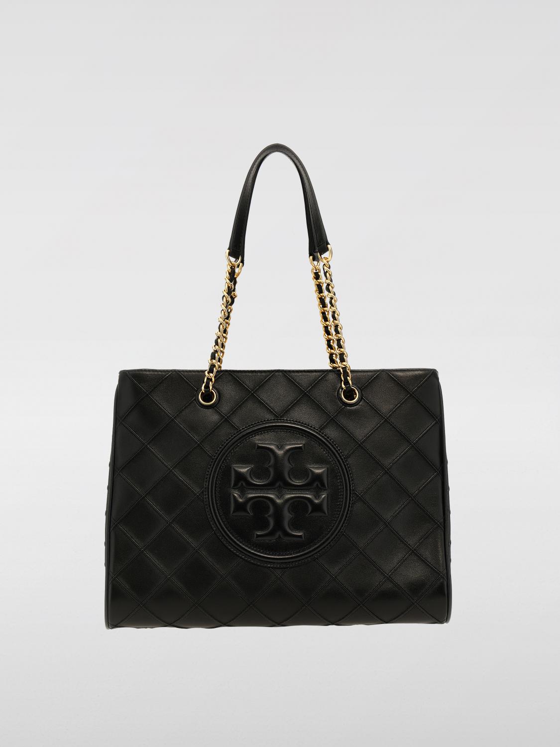 Shop Tory Burch Shoulder Bag  Woman Color Black In 黑色