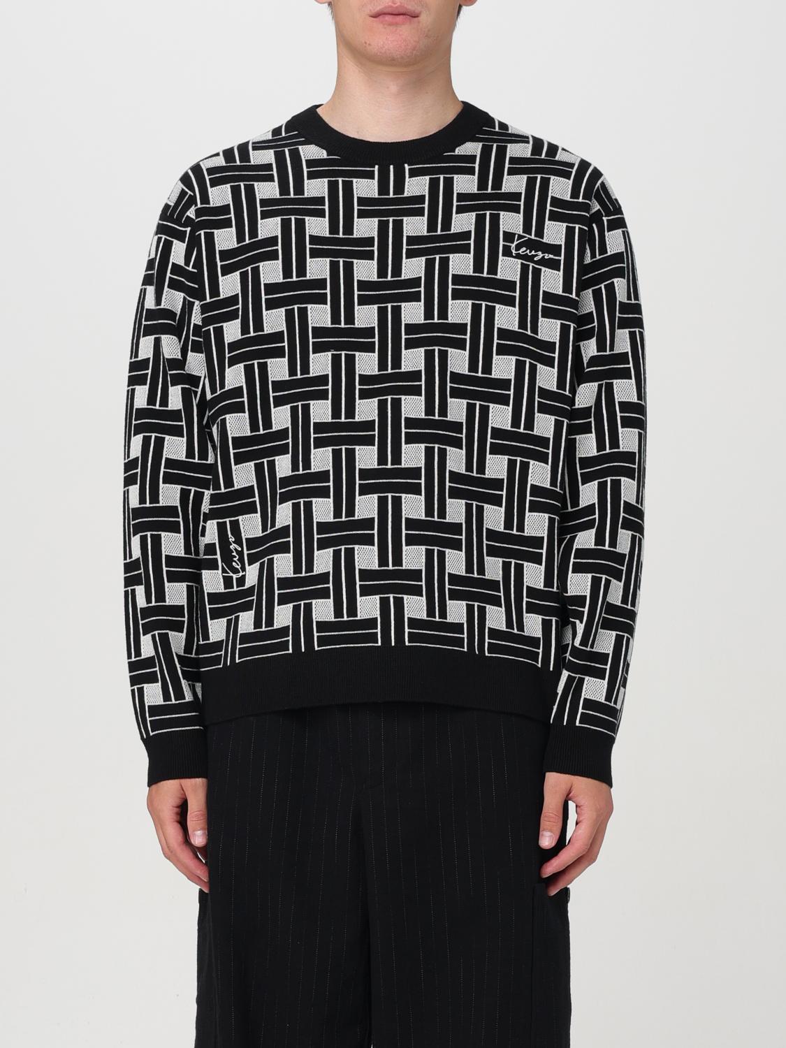 Shop Kenzo Sweater  Men Color Black In Schwarz