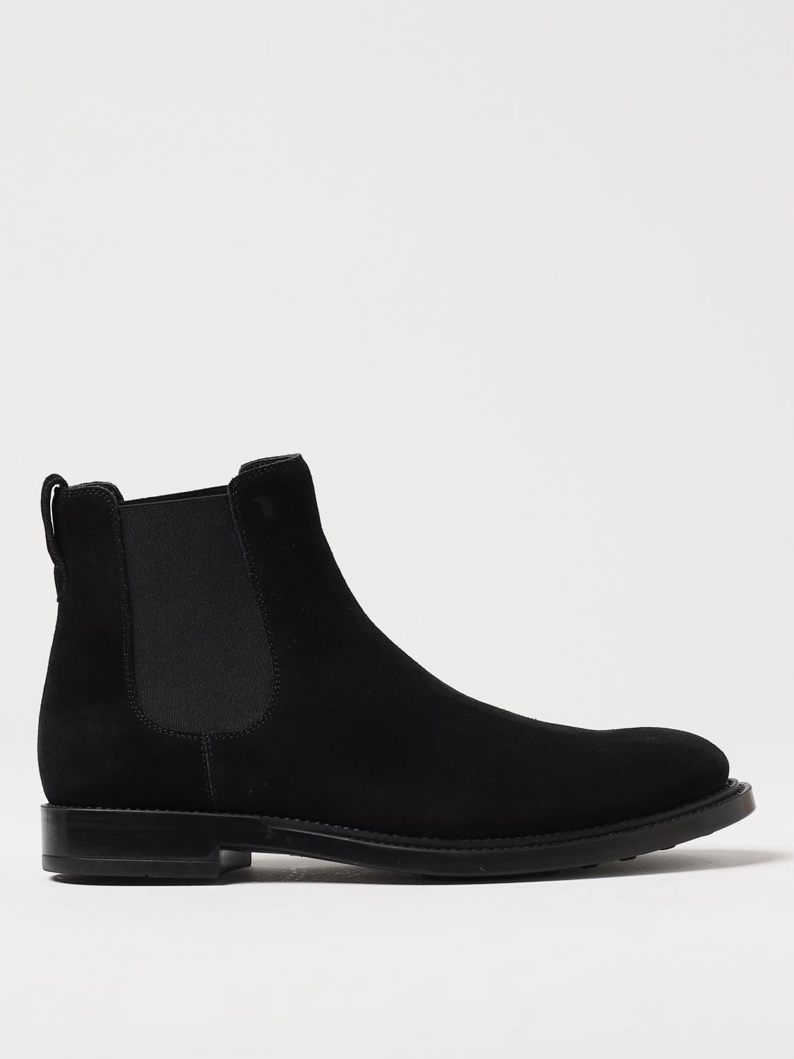 Shop Tod's Boots  Men Color Black In Schwarz