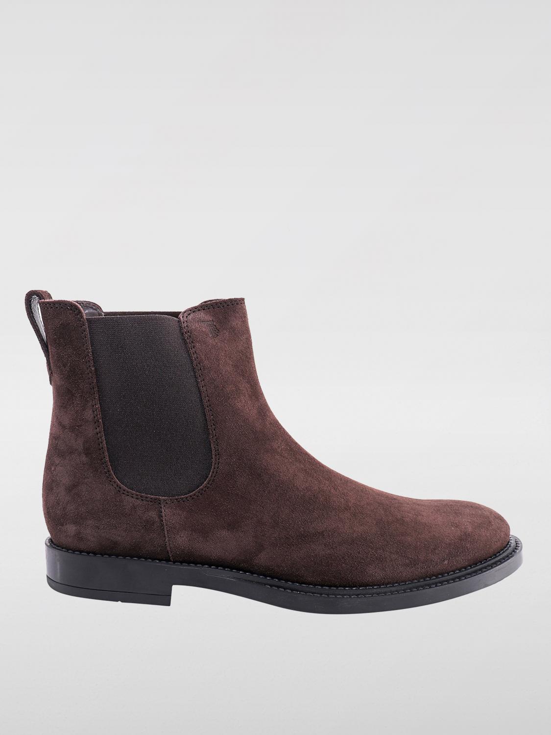 Shop Tod's Boots  Men Color Brown In 棕色