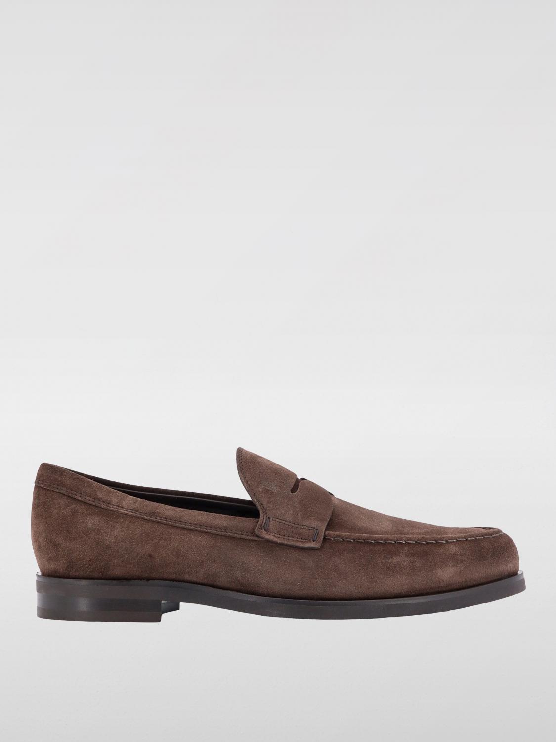 Shop Tod's Loafers  Men Color Brown In 棕色