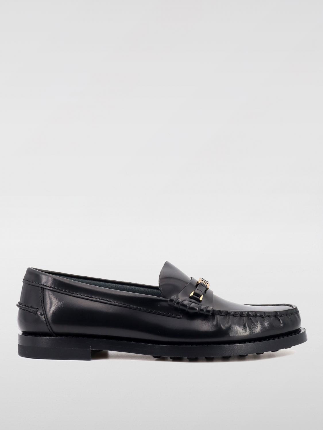 Shop Tod's Loafers  Woman Color Black In 黑色