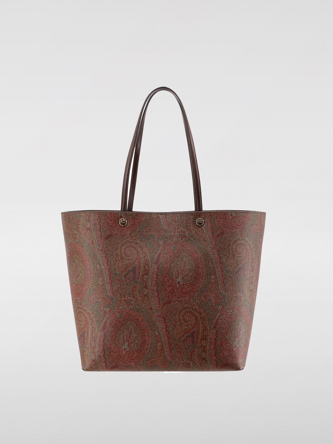 Shop Etro Tote Bags  Woman Color Brown