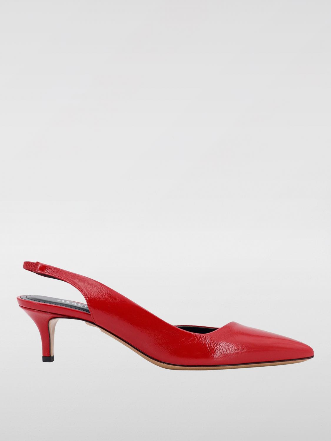 Shop Isabel Marant High Heel Shoes  Woman Color Red In 红色