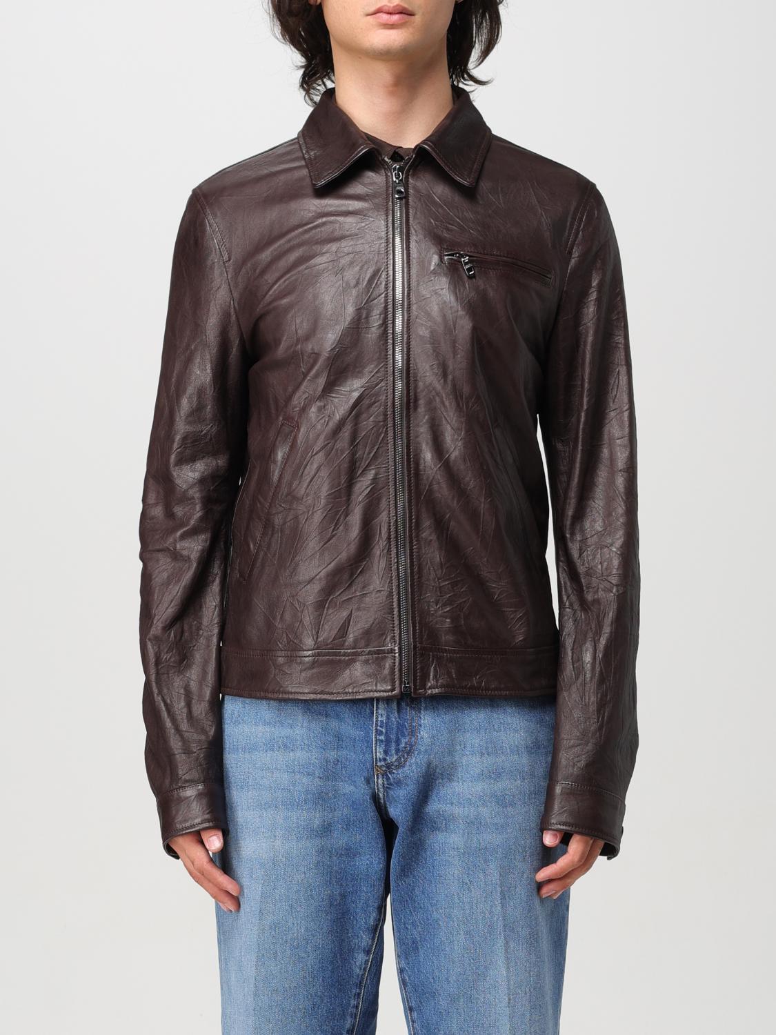 Shop Dolce & Gabbana Jacket  Men Color Brown