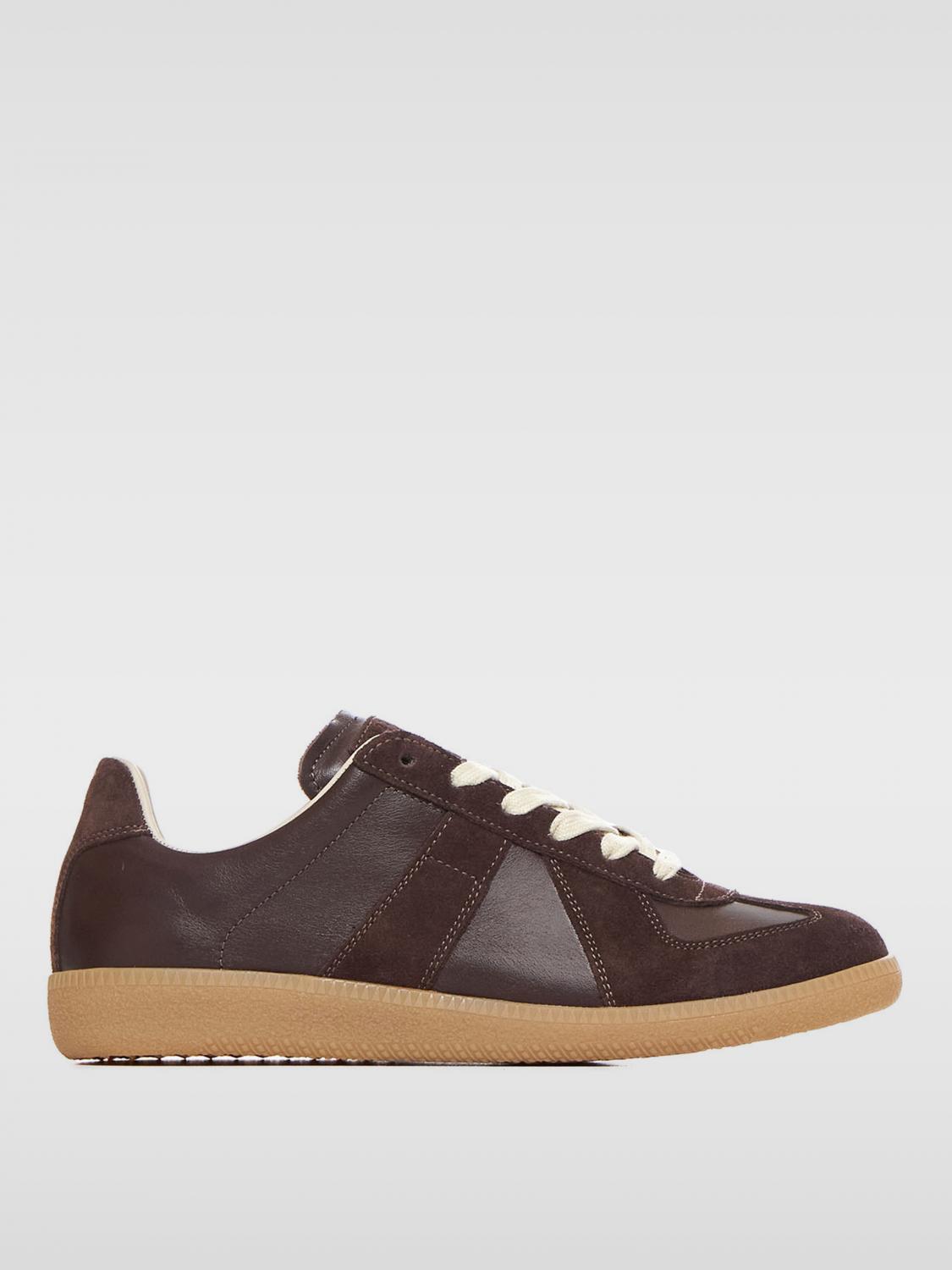 Shop Maison Margiela Sneakers  Woman Color Brown In Braun