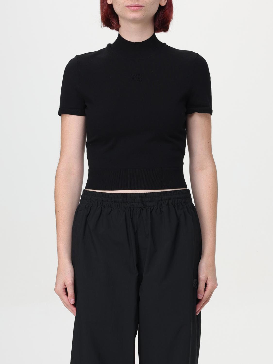 Shop Alexander Wang Top  Woman Color Black