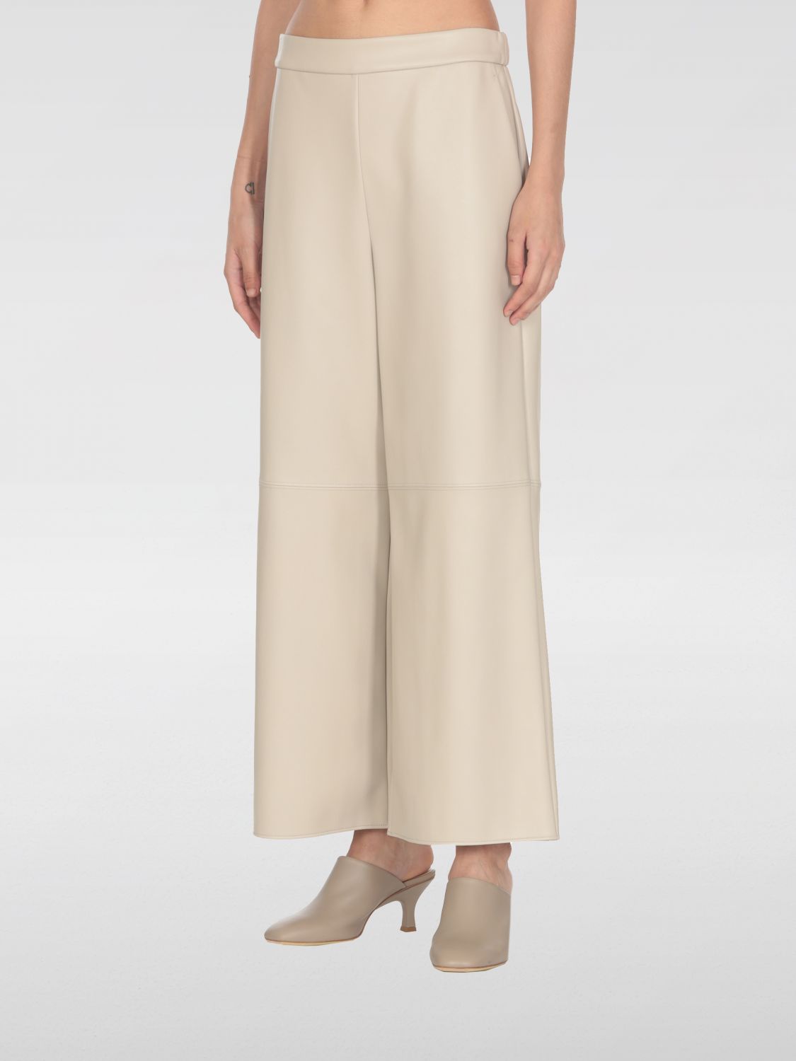 Shop 's Max Mara Pants  Woman Color Beige