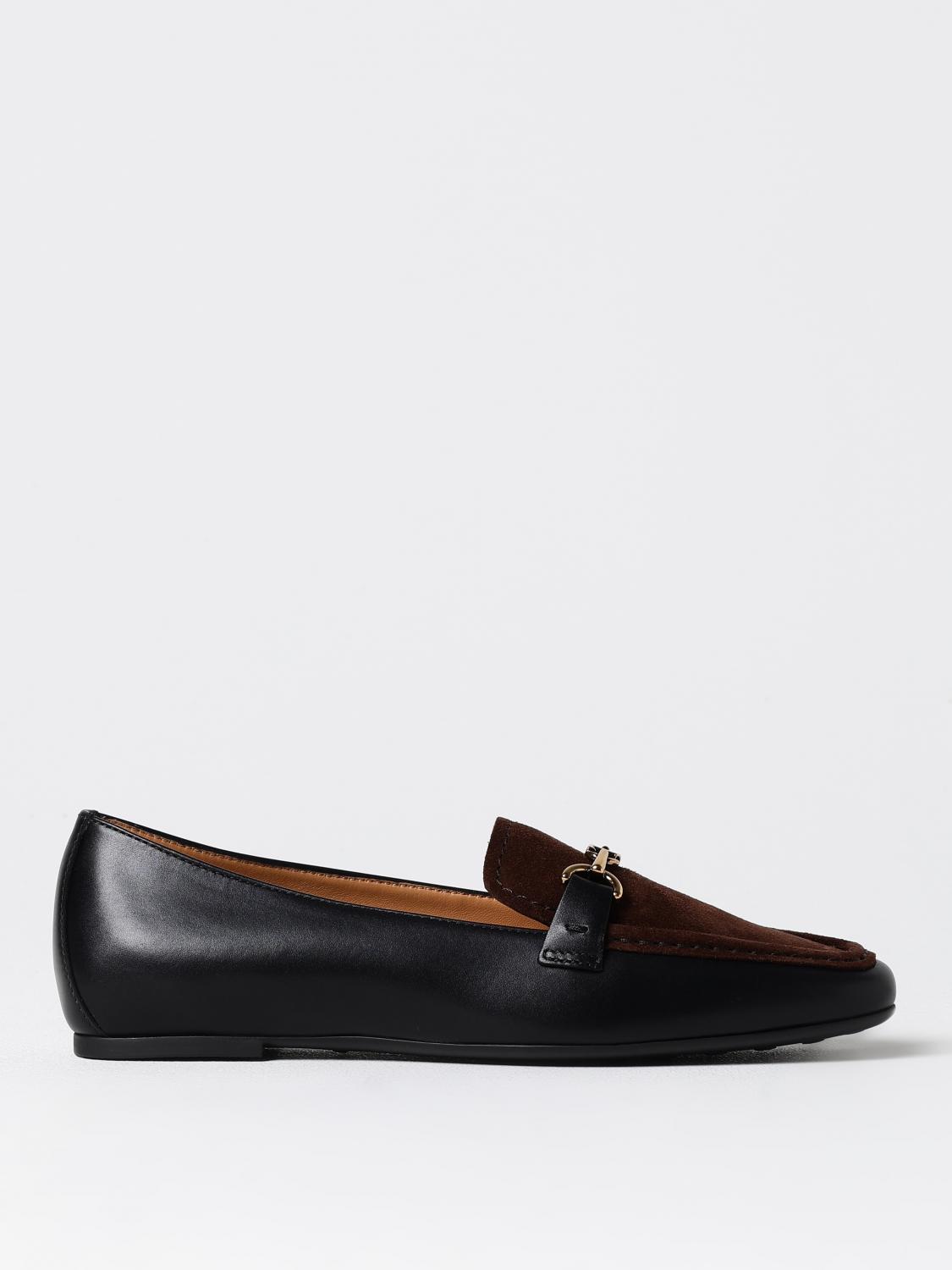 Shop Tod's Loafers  Woman Color Black In Schwarz