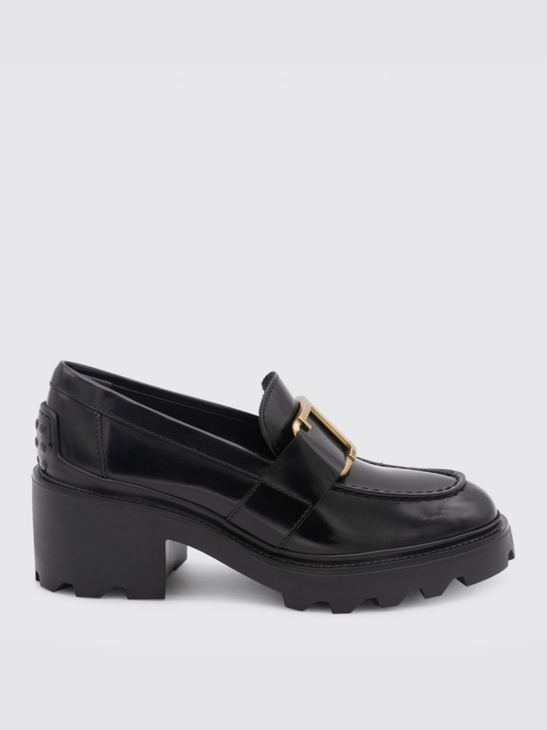 Shop Tod's Loafers  Woman Color Black