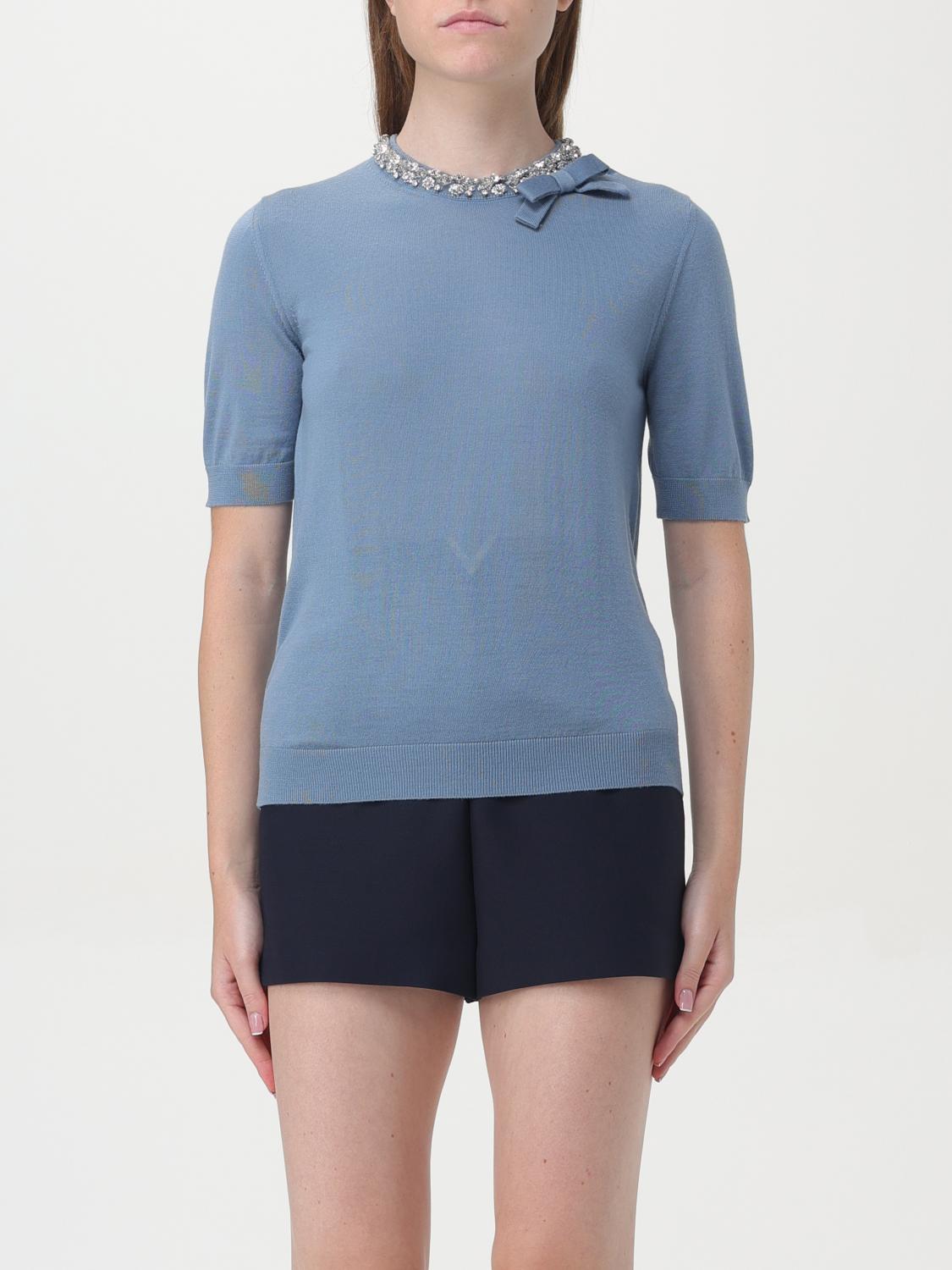 Shop Valentino Sweater  Woman Color Blue