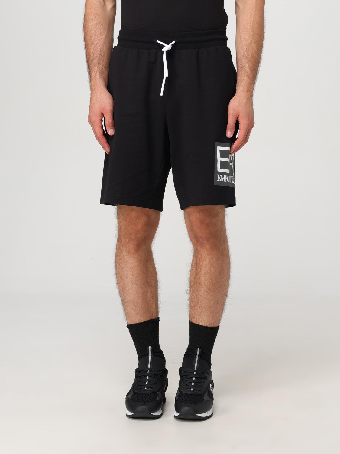 Shop Ea7 Short  Men Color Black