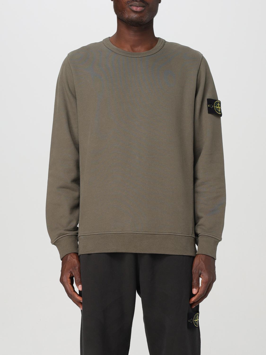 Shop Stone Island Sweatshirt  Men Color Mud