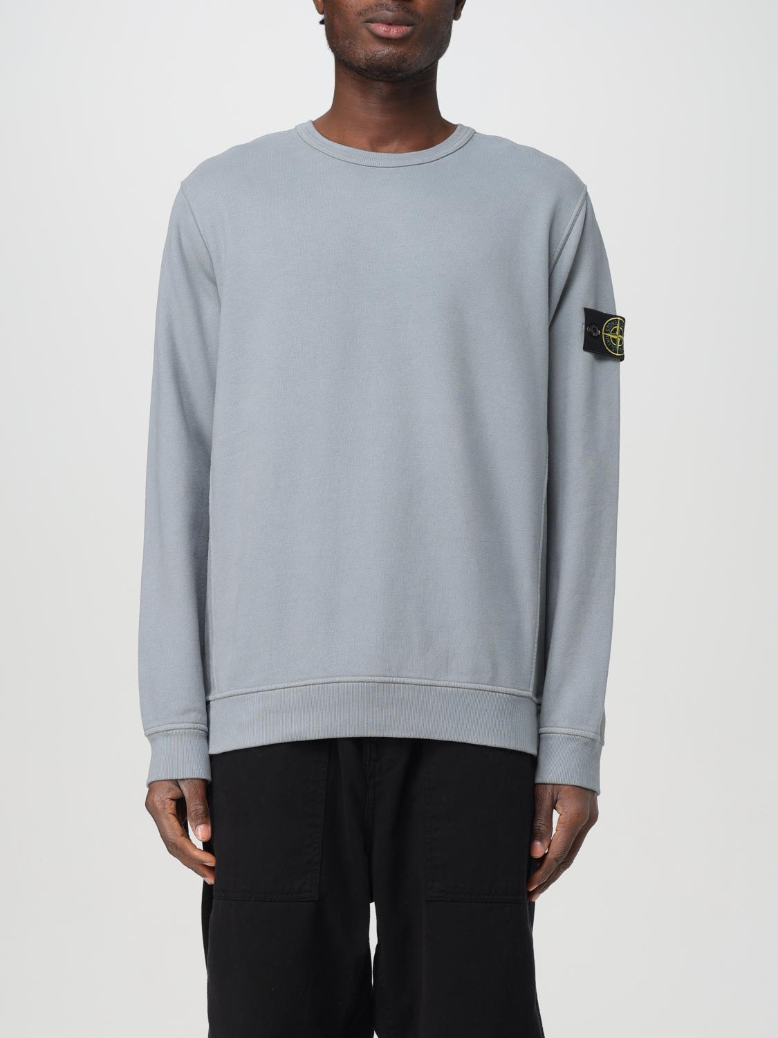 Shop Stone Island Sweatshirt  Men Color Grey 3 In Grau 3