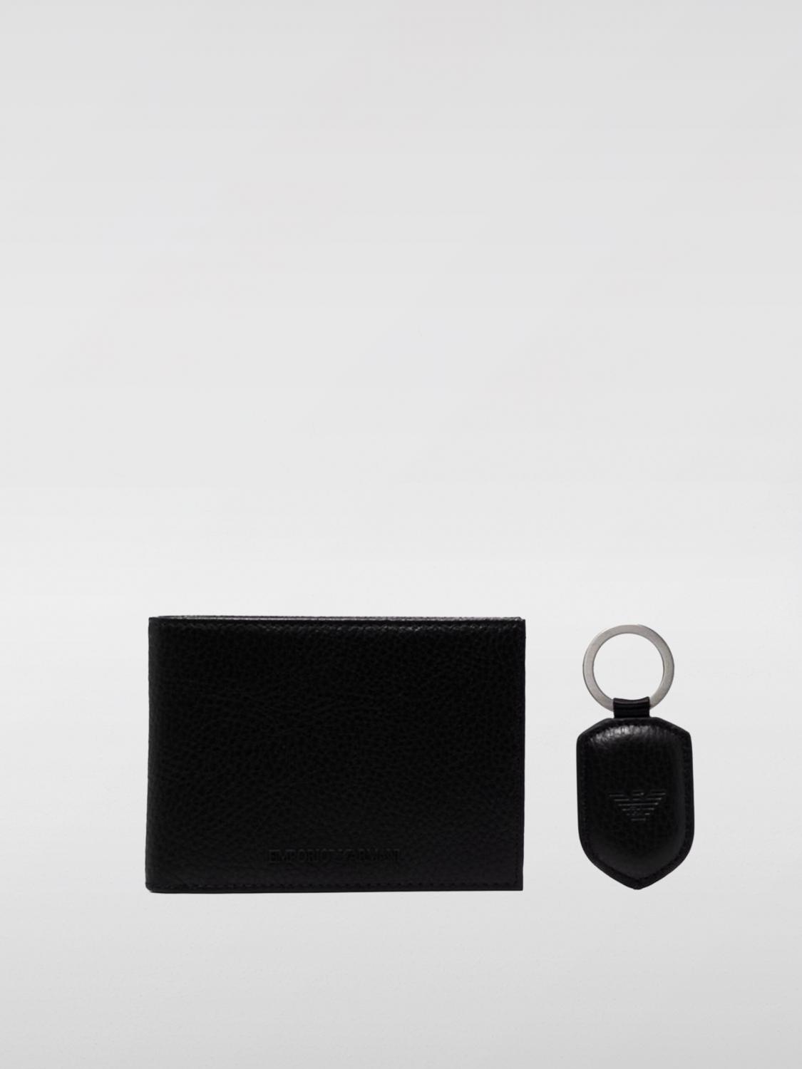 Shop Emporio Armani Wallet  Men Color Black