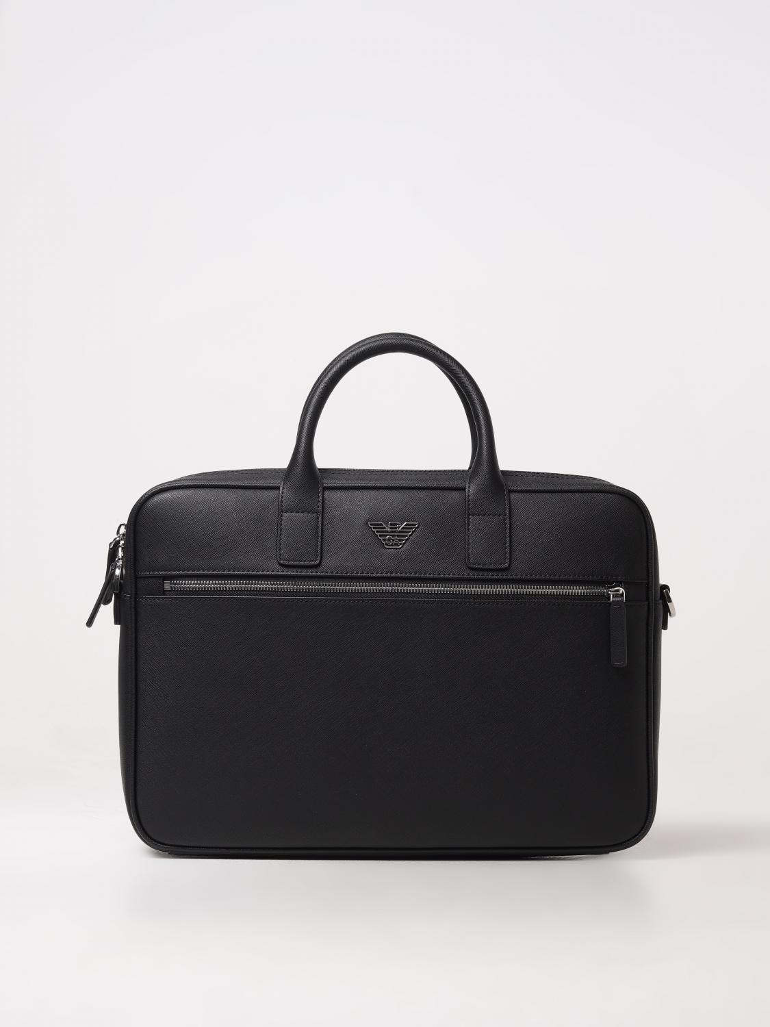 Shop Emporio Armani Bags  Men Color Black In 黑色