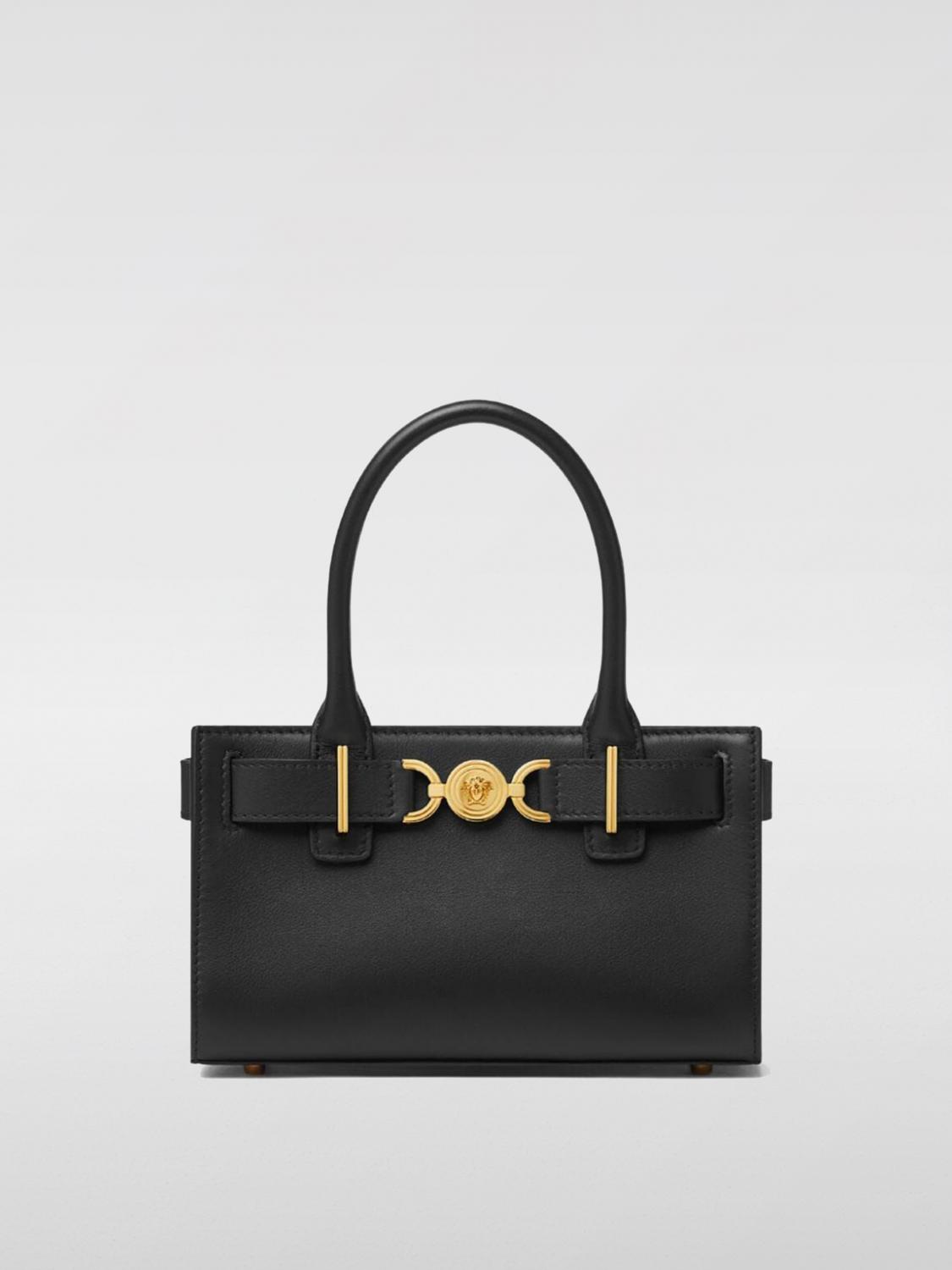 Shop Versace Mini Bag  Woman Color Black