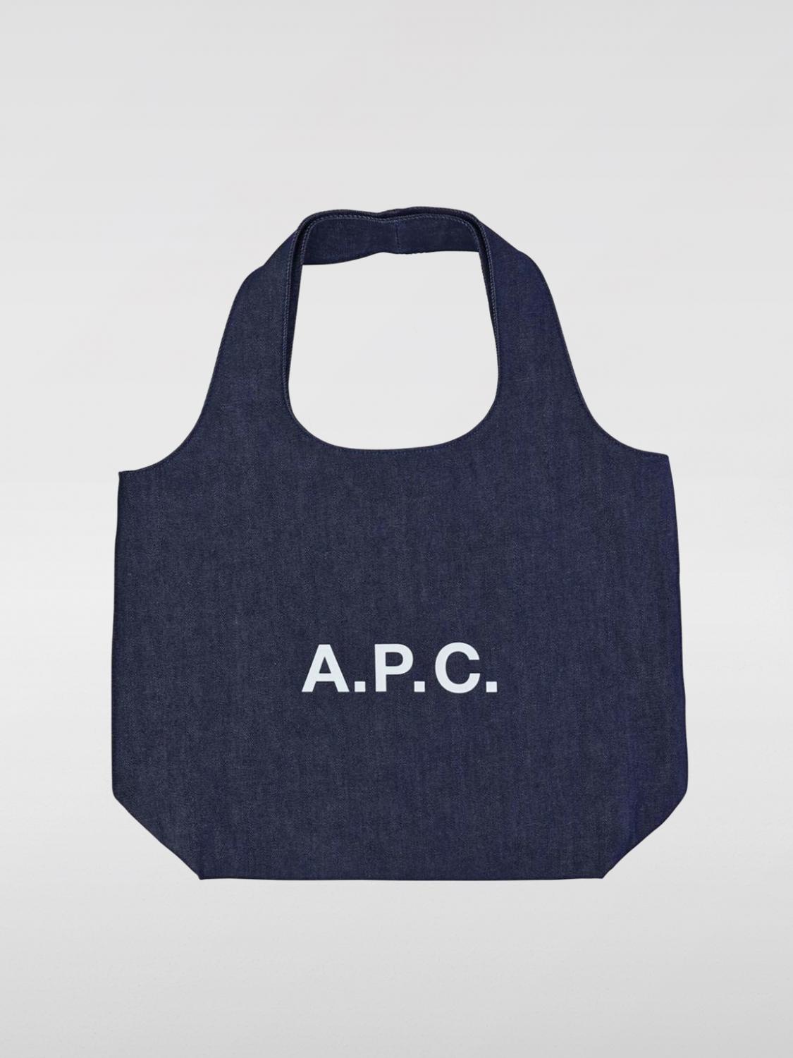 APC TOTE BAGS A.P.C. WOMAN COLOR DENIM F78639028