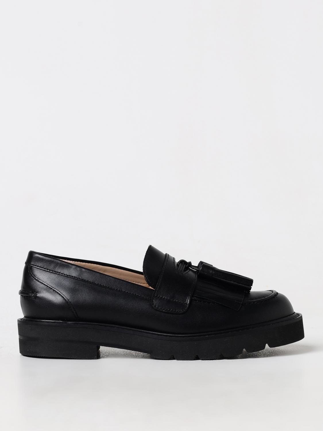 Shop Stuart Weitzman Loafers  Woman Color Black