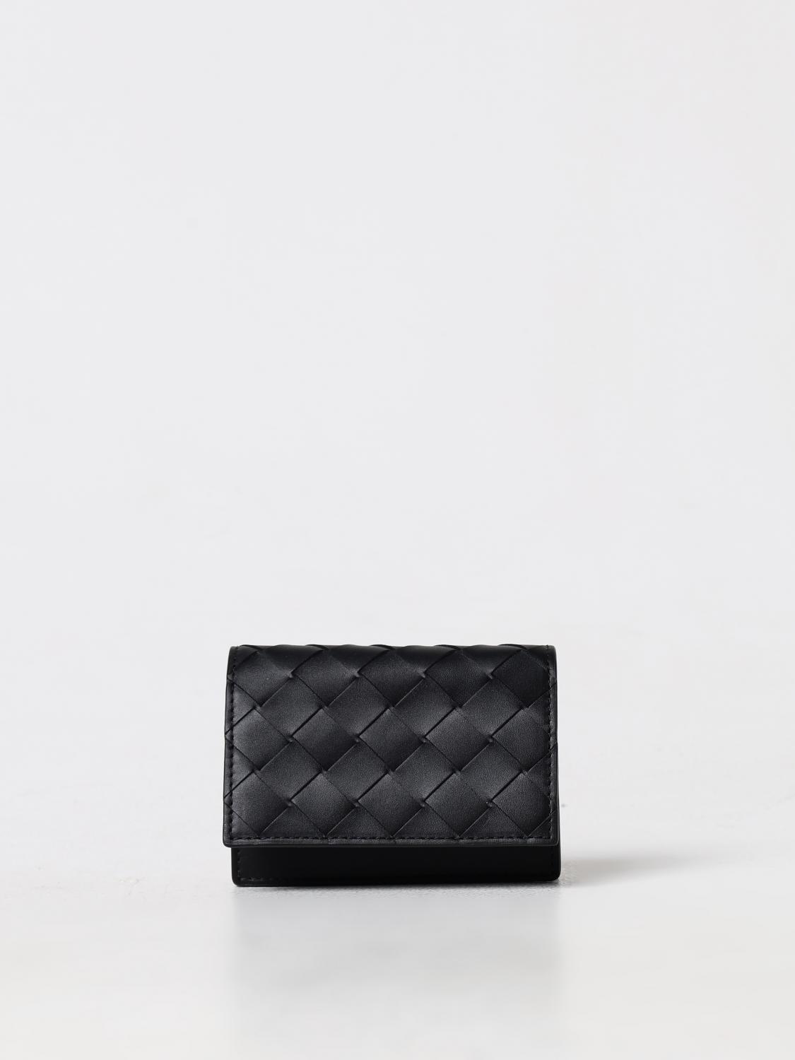 Shop Bottega Veneta Wallet  Men Color Black