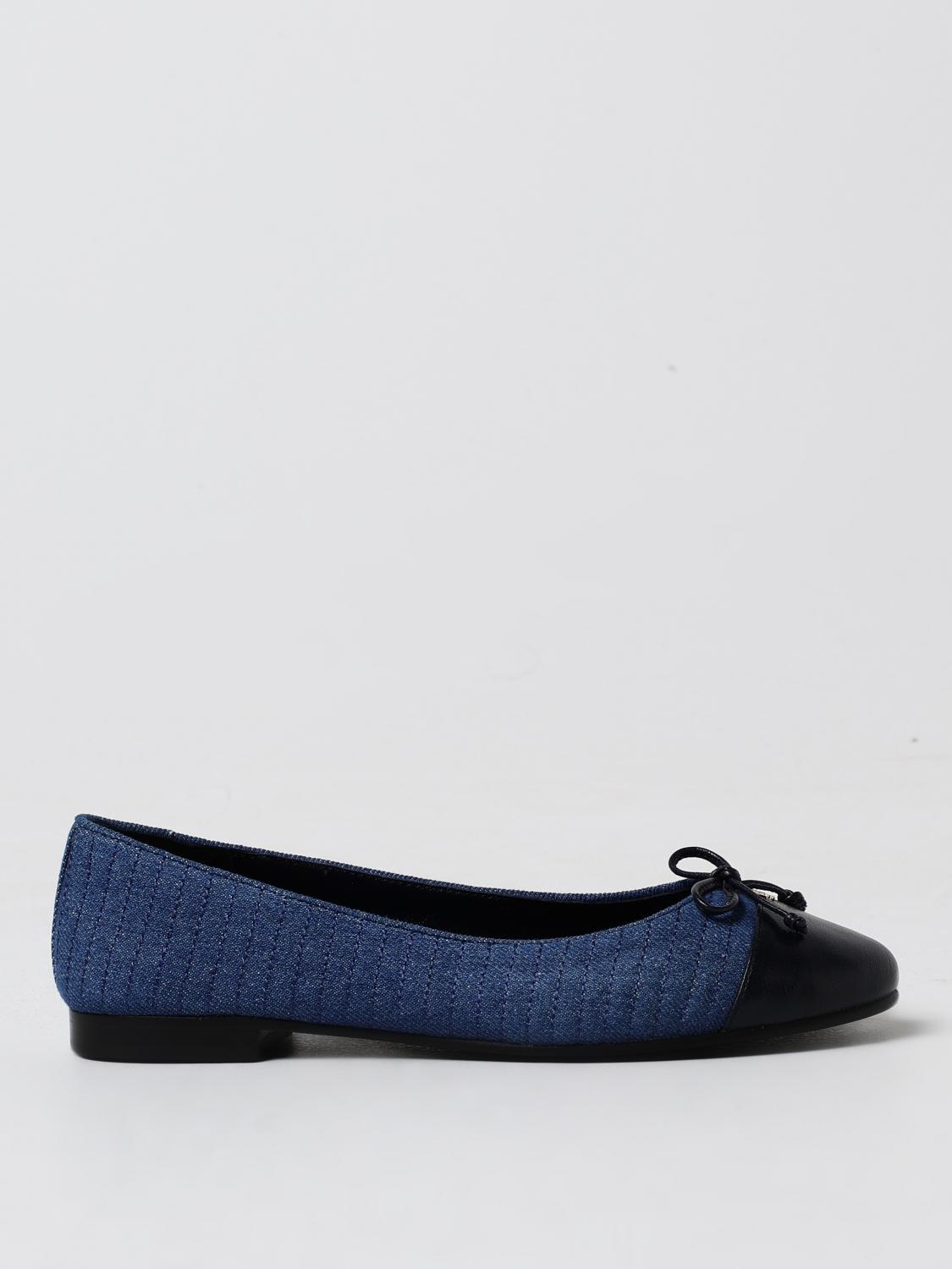 Shop Tory Burch Ballet Flats  Woman Color Blue