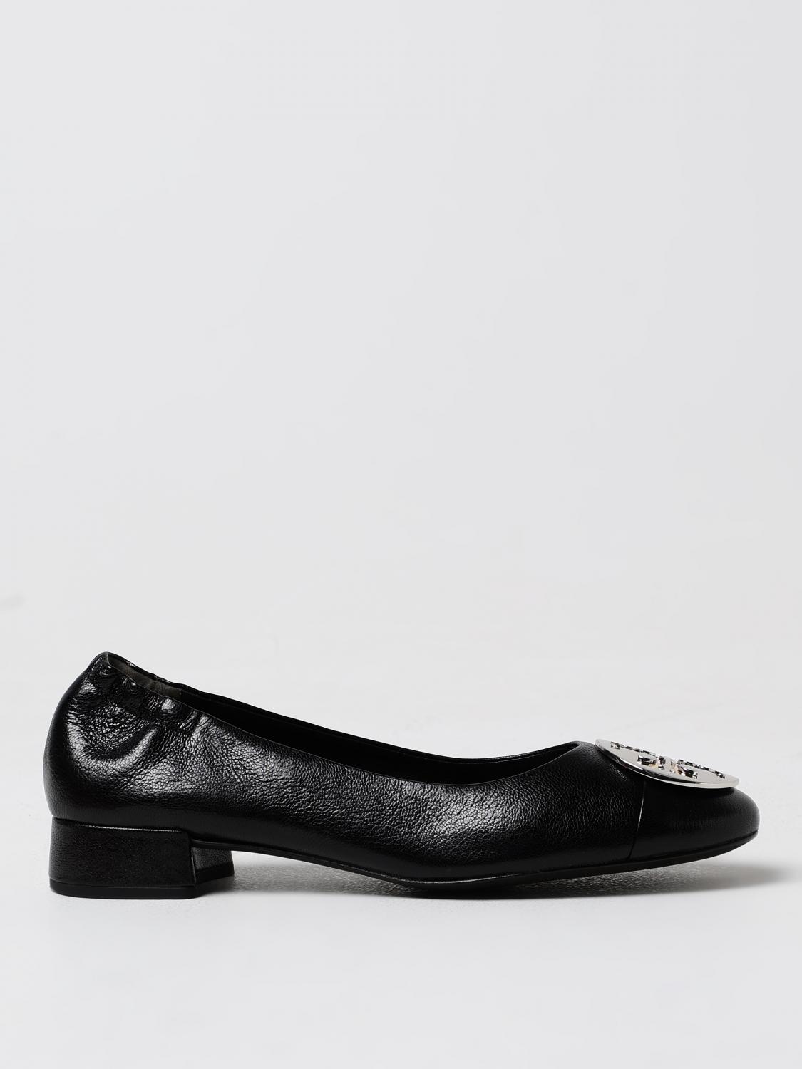 Shop Tory Burch Ballet Flats  Woman Color Black